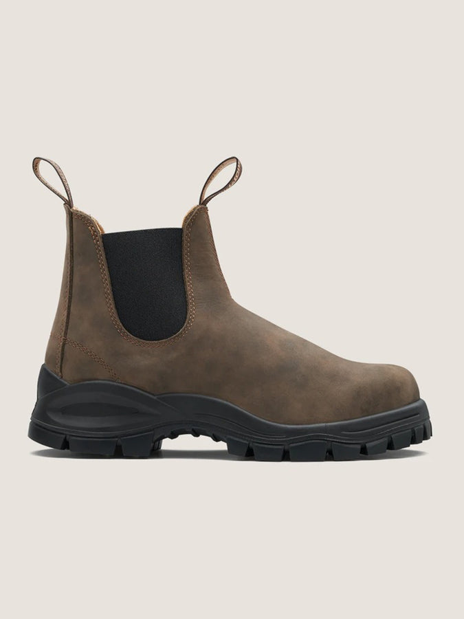 Blundstone Lug Boots | RUSTIC BROWN
