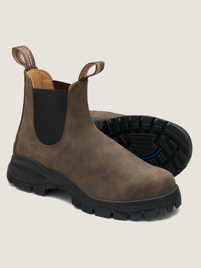 Blundstone Lug Boots | RUSTIC BROWN