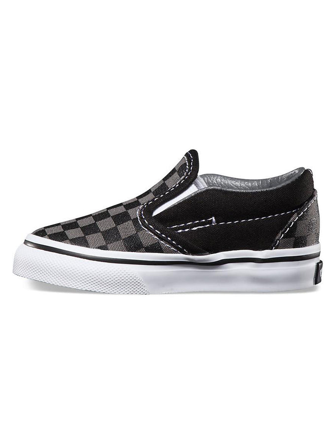 Vans Classic Slip-On Shoes | BLK/PEWTER CHECK (BPJ)