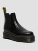 Dr. Martens 2976 Quad Polished Smooth Black Boots