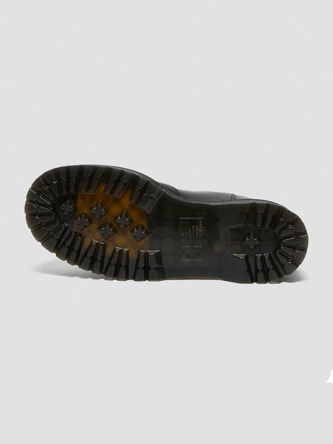 Dr. Martens 2976 Quad Polished Smooth Black Boots | BLACK