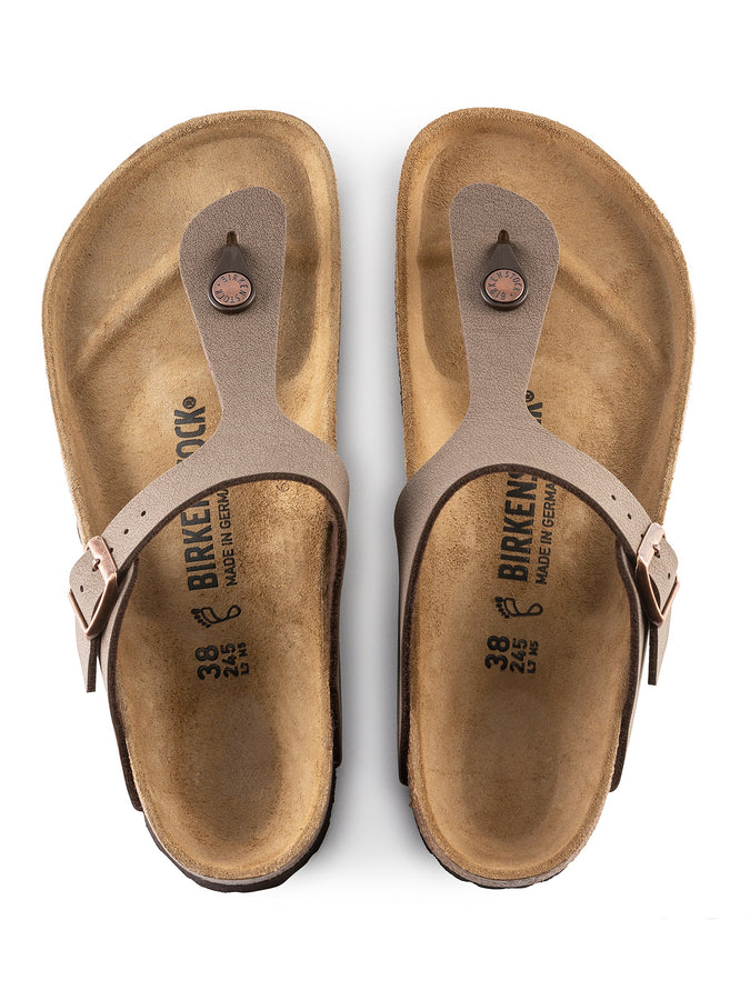 Birkenstock Gizeh Birkibuc Mocha Sandals | MOCHA