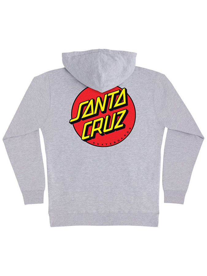 Santa Cruz Spring 2022 Classic Dot Hoodie | GREY HEATHER
