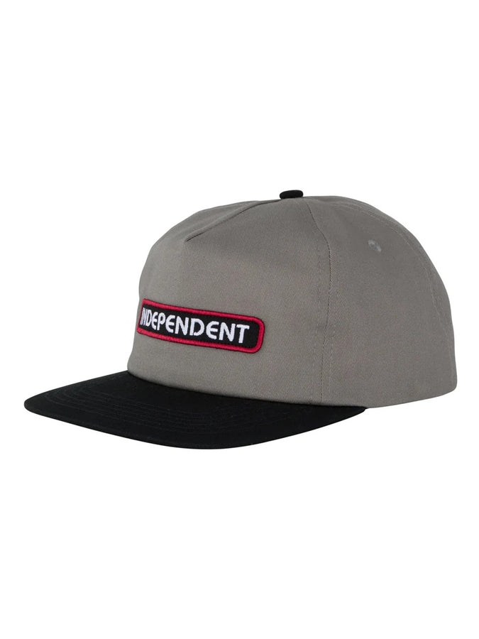 Independant B/C Groundwork Snapback Hat | GREY/BLACK