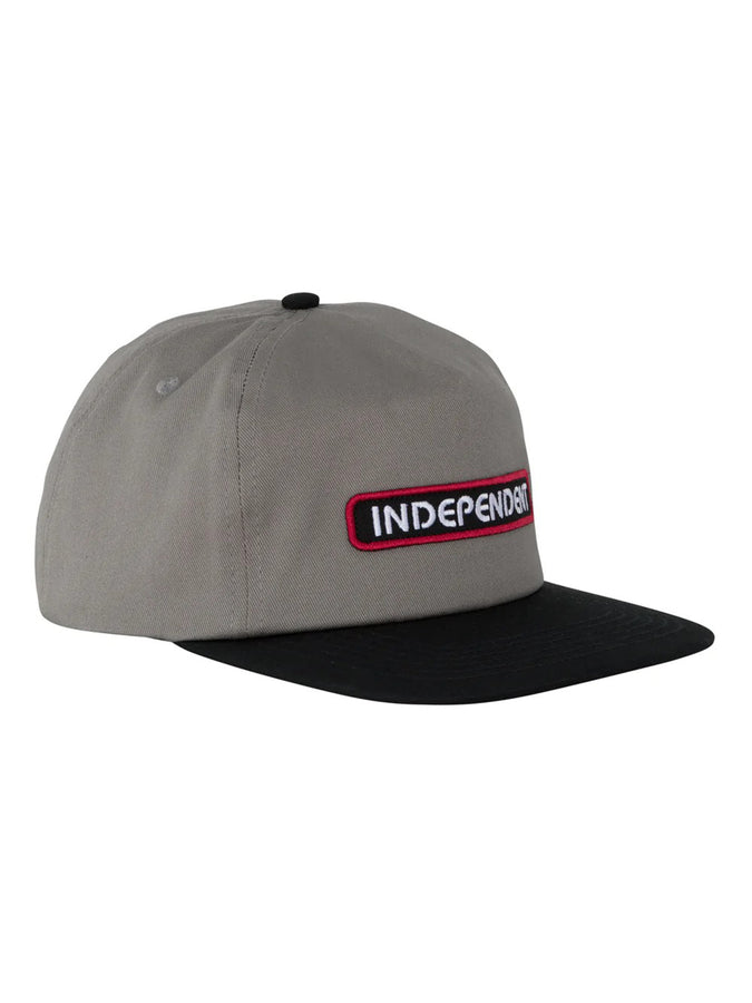 Independant B/C Groundwork Snapback Hat | GREY/BLACK