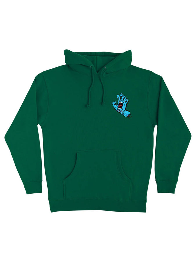 Santa Cruz Screaming Hand Hoodie | DARK GREEN