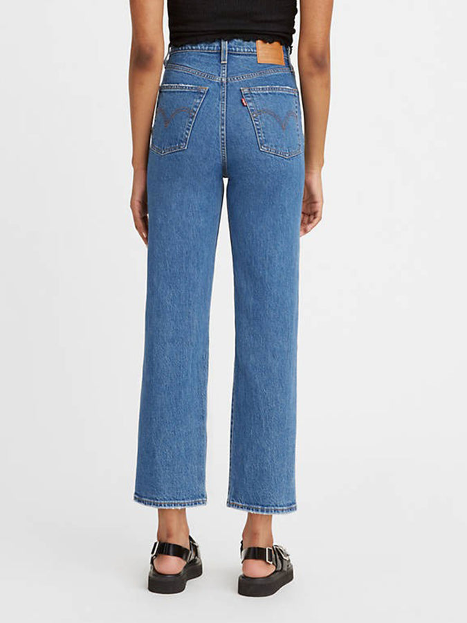 Levis Ribcage Straight Ankle Jeans | JAZZ POP (0117)