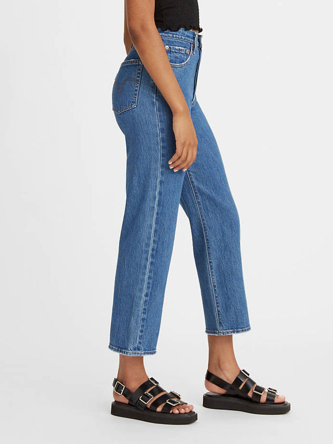 Levis Ribcage Straight Ankle Jeans | JAZZ POP (0117)