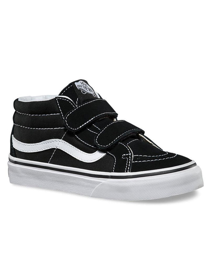 Vans Sk8-Mid Reissue V Shoes | BLACK/TRUE WHITE (6BT)