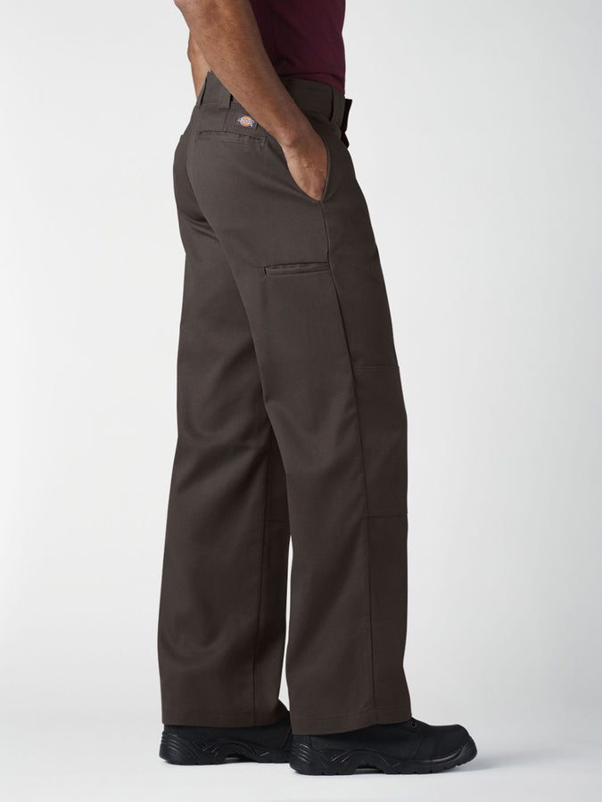 Dickies Loose Fit Double Knee Work Pants | DARK BROWN (DB)