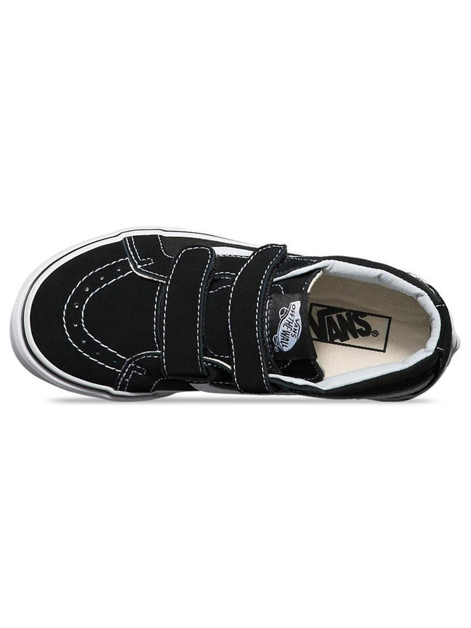 Vans Sk8-Mid Reissue V Shoes | BLACK/TRUE WHITE (6BT)