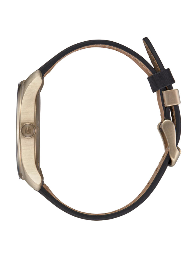 Nixon Thalia Leather Watch | LIGHT GOLD/BLACK (2498)