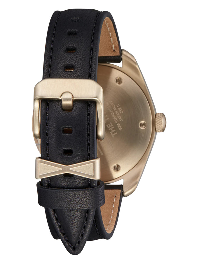 Nixon Thalia Leather Watch | LIGHT GOLD/BLACK (2498)