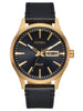 Nixon Sentry Solar Leather Watch