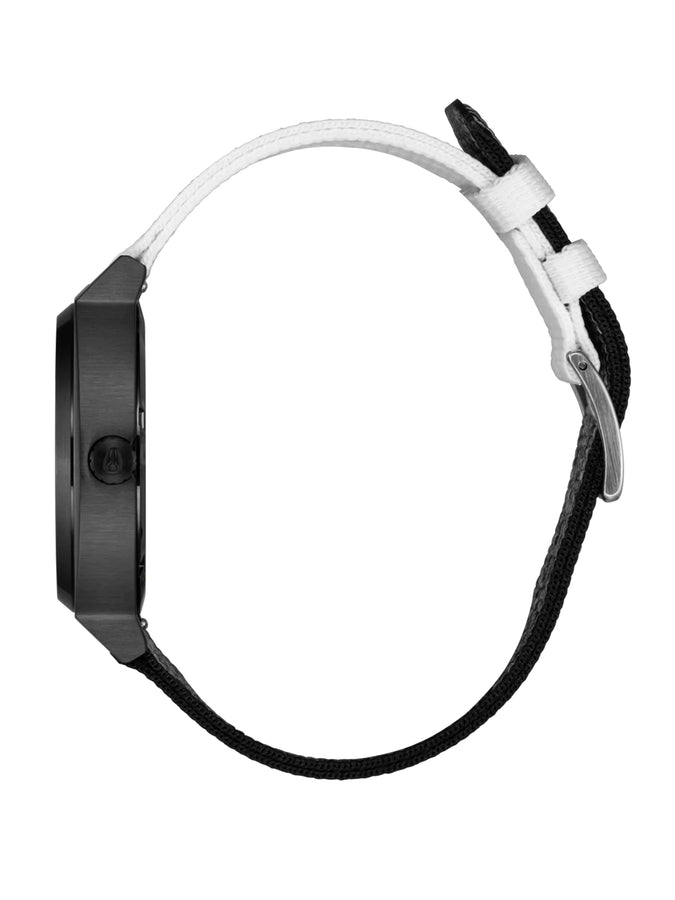 Nixon Time Teller x Santa Cruz Black/Silver Watch | BLACK/SILVER (180)