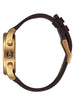 Nixon Sentry Chrono Leather Watch