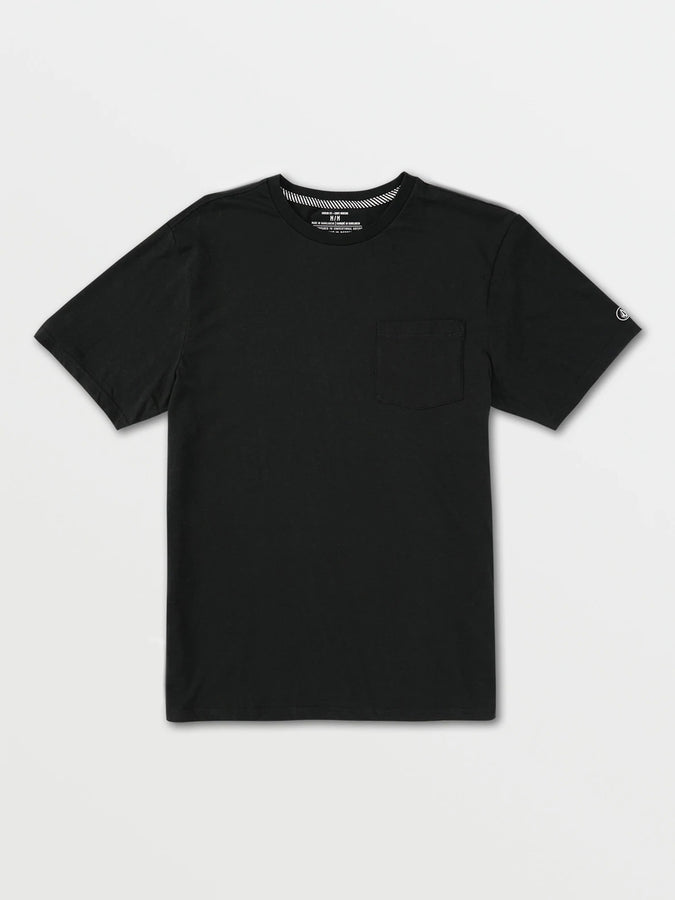 Volcom Solid Pocket T-Shirt | BLACK (BLK)