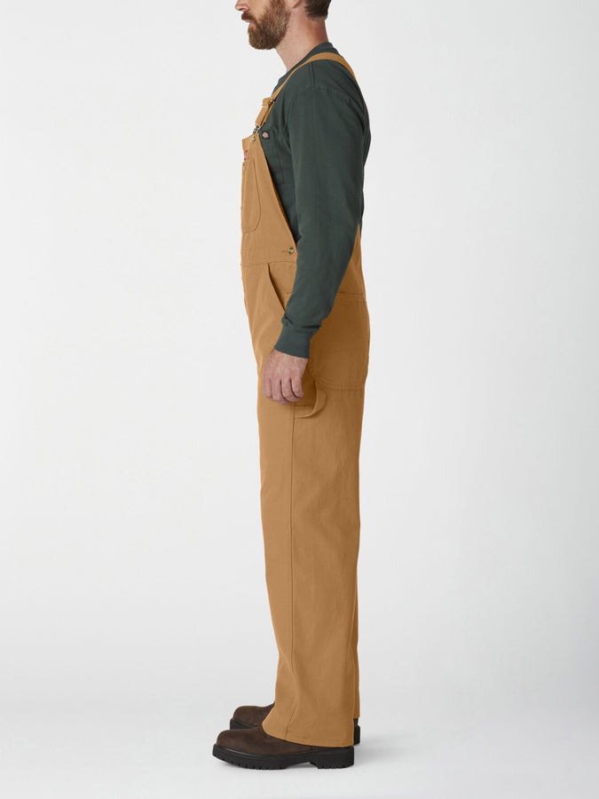Dickies Duck Bib Overall Jeans | RINSED BROWN DUCK (RBD)