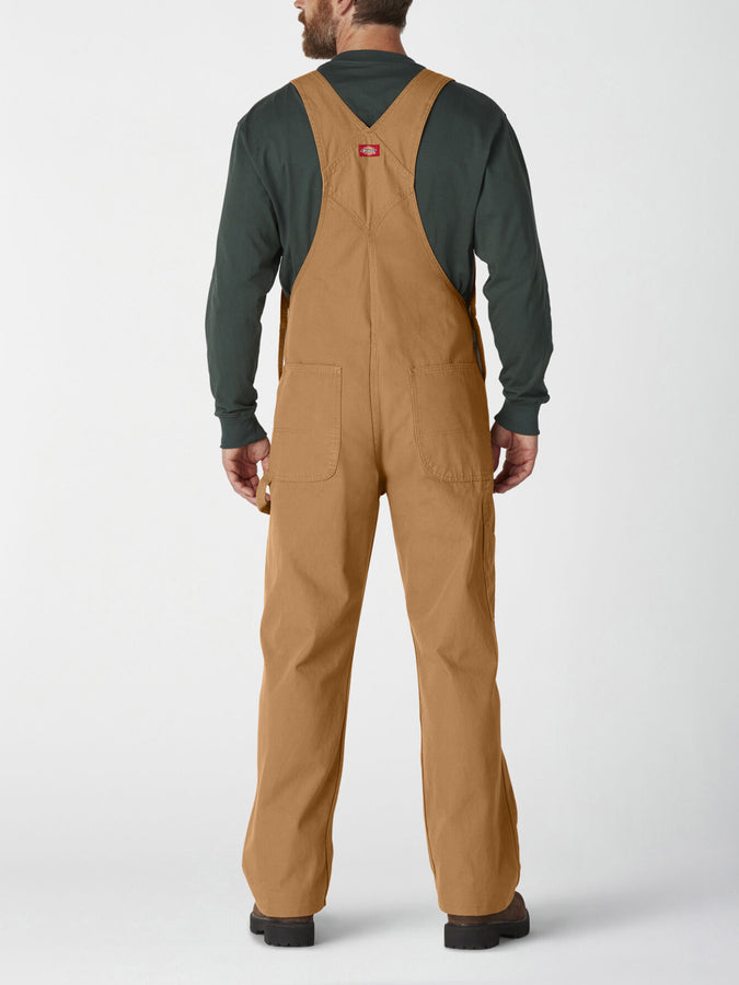 Dickies Duck Bib Overall Jeans | RINSED BROWN DUCK (RBD)