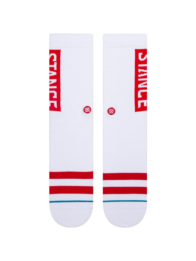 Stance Og Socks | WHITE RED (WHR)