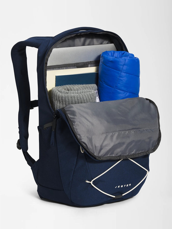 The North Face Jester Backpack | SUM NVY HEA/VIN WHT (IC2)
