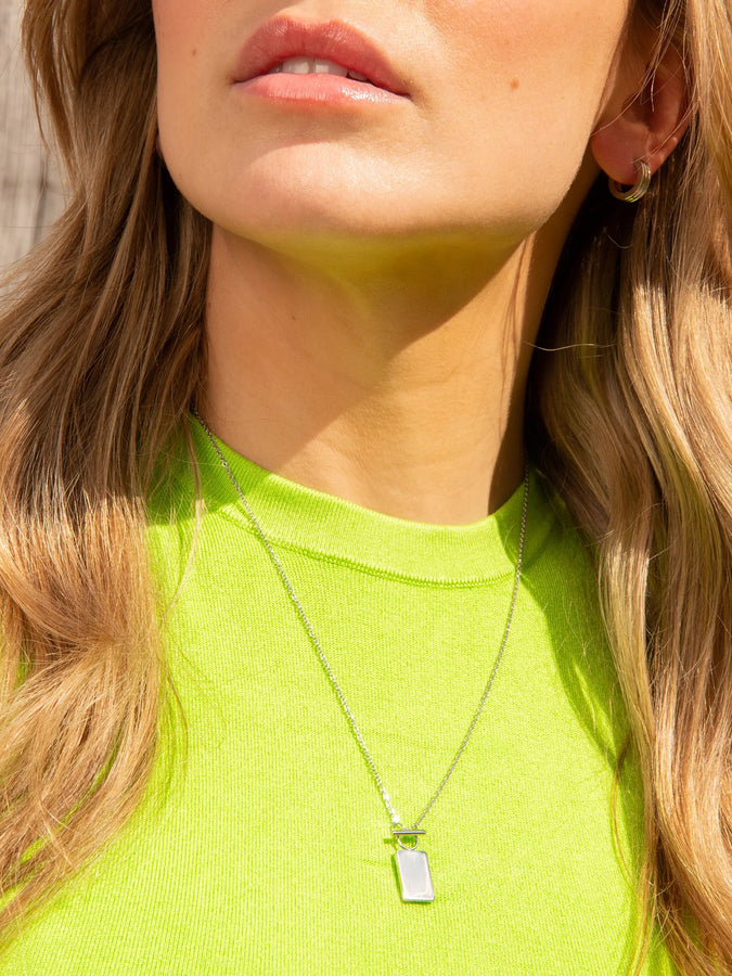 Nana The Brand Carré Argent Necklace