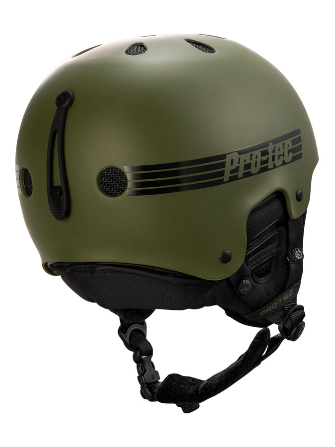 Pro-Tec Old School Certified Snowboard Helmet | MATTE OLIVE