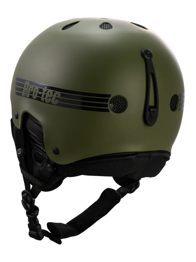 Pro-Tec Old School Certified Snowboard Helmet | MATTE OLIVE