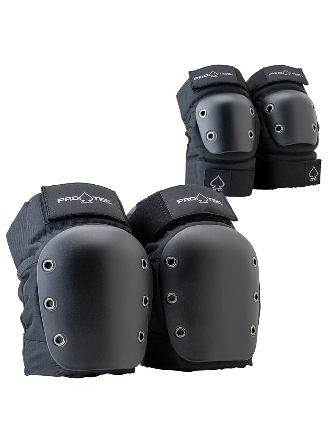 Pro-tec Street Knee/Elbow Pad Set | BLACK