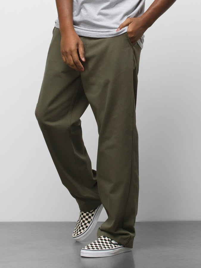 Vans Authentic Chino Loose Pants | GRAPE LEAF (KCZ)