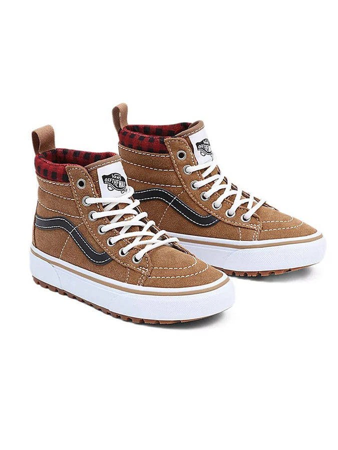 Vans SK8 HI MTE-1 Winter Boots | PLAID BROWN/BLACK (Y49)