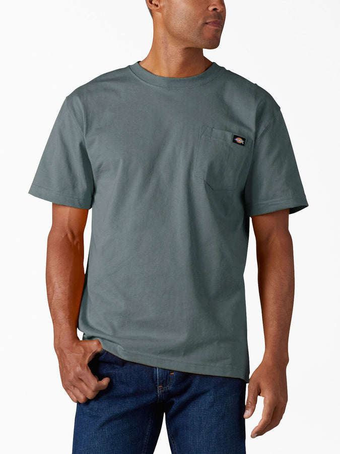 Dickies Heavyweight Pocket T-Shirt | SMOKE BLUE (BM)