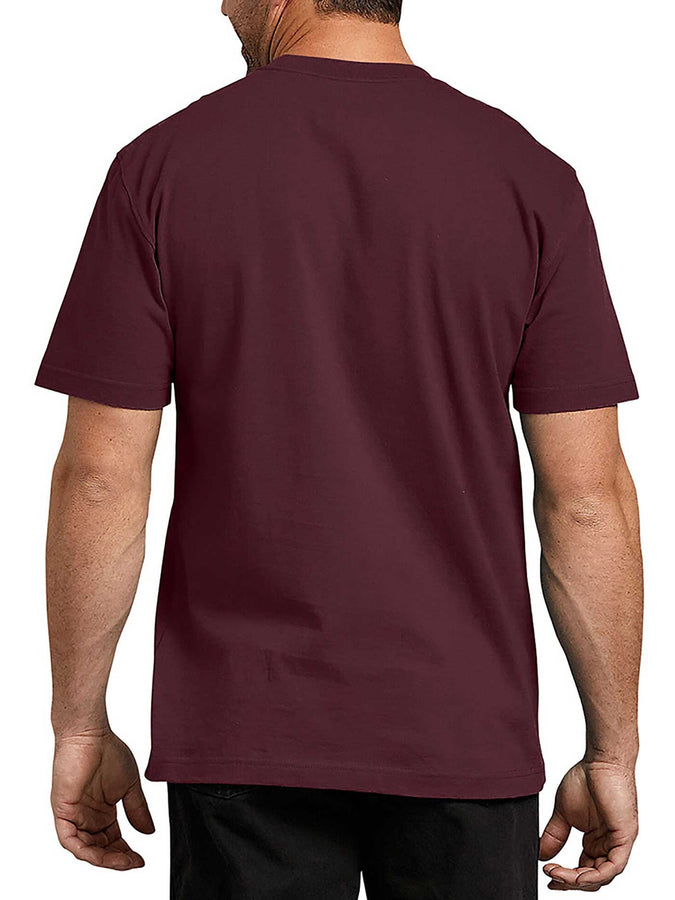 Dickies Heavyweight Pocket T-Shirt | BURGUNDY (BY)