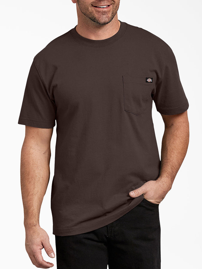 Dickies Heavyweight Pocket T-Shirt | CHOCOLATE BROWN (CB)