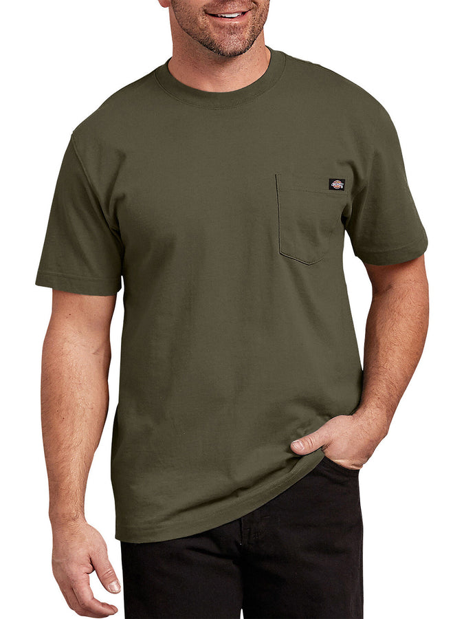 Dickies Heavyweight Pocket T-Shirt | MILITARY GREEN (ML)