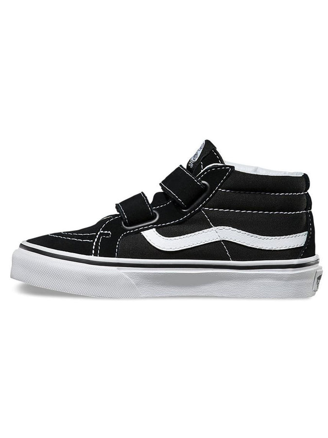 Vans Sk8-Mid Reissue V Shoes | BLACK/TRUE WHITE (6BT)