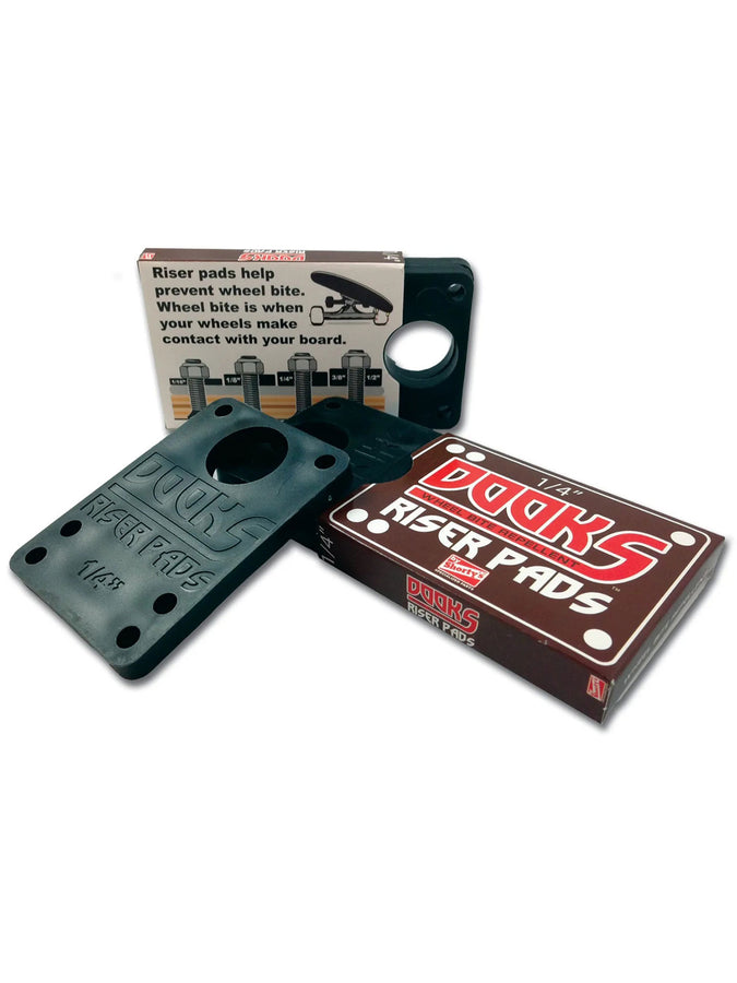 Shorty's Dooks Riser Pads | BLACK