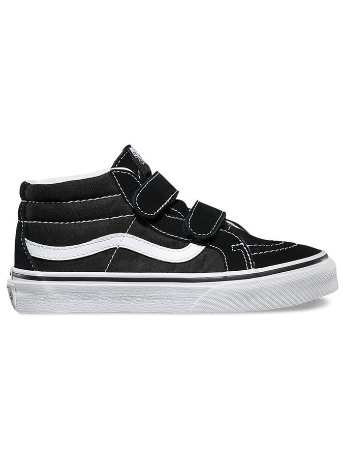 Vans Sk8-Mid Reissue V Shoes | BLACK/TRUE WHITE (6BT)