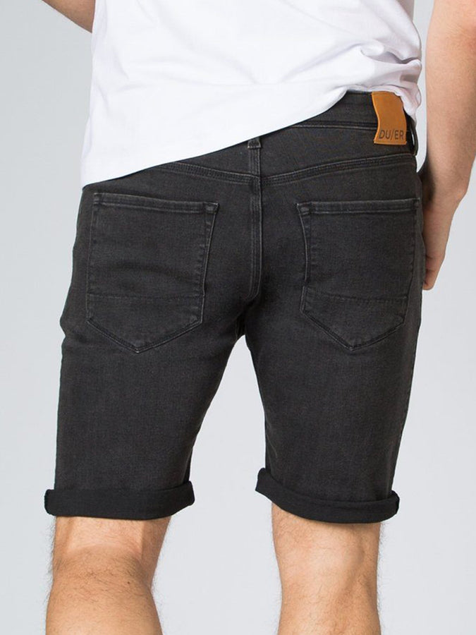 Duer Performance Denim Commuter Shorts | VOLCANIC