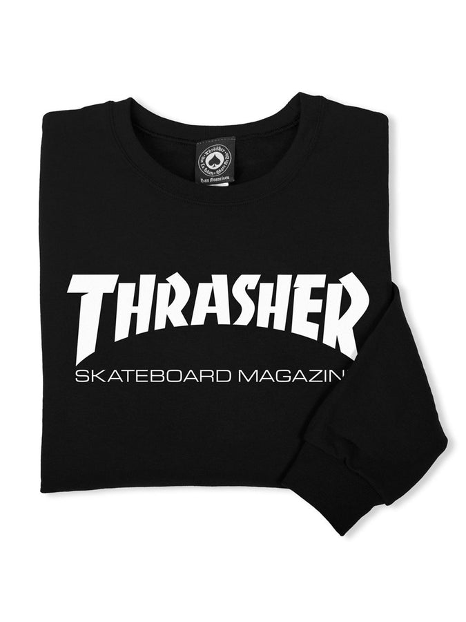 Thrasher Skate Mag Crewneck Sweatshirt | BLACK