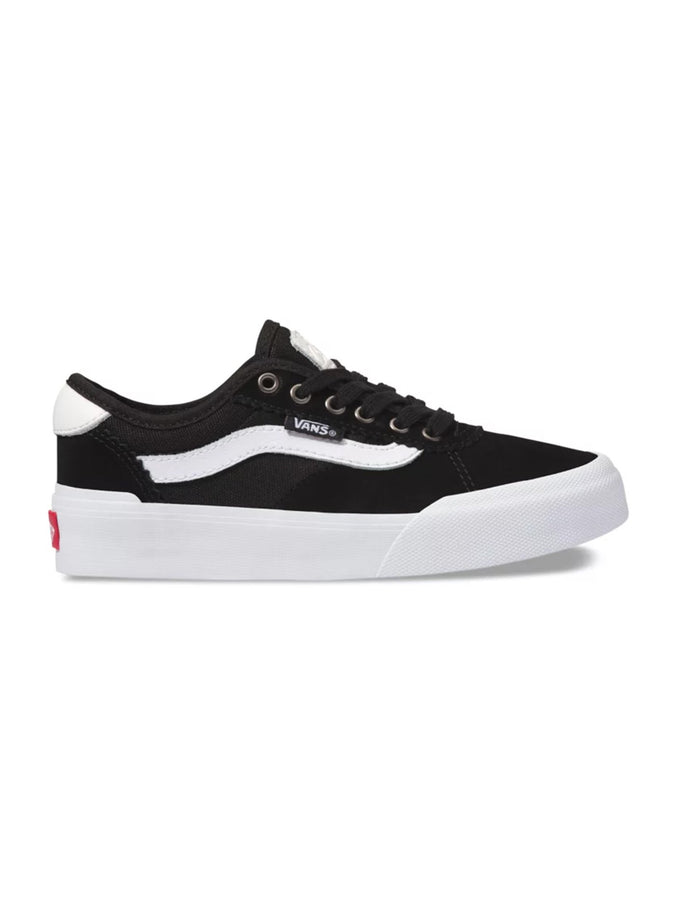 Vans Chima Pro Black/White Shoes | (SUE/CAN) BLACK/WHT (IJU)